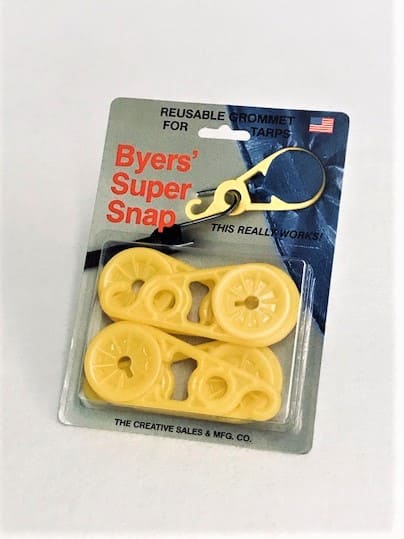 plastic blister package for super snap